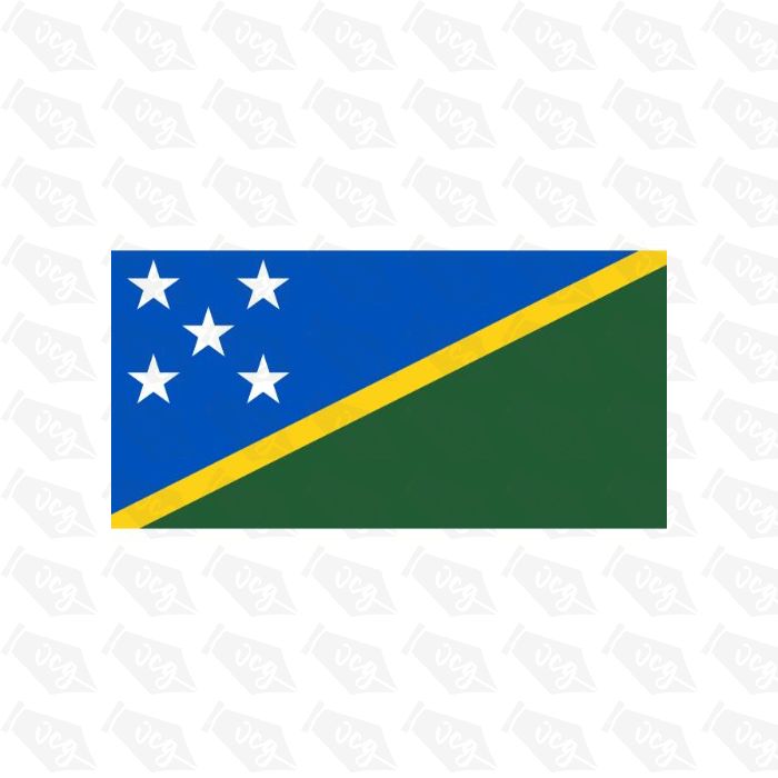 Solomon Islands Flag Sticker