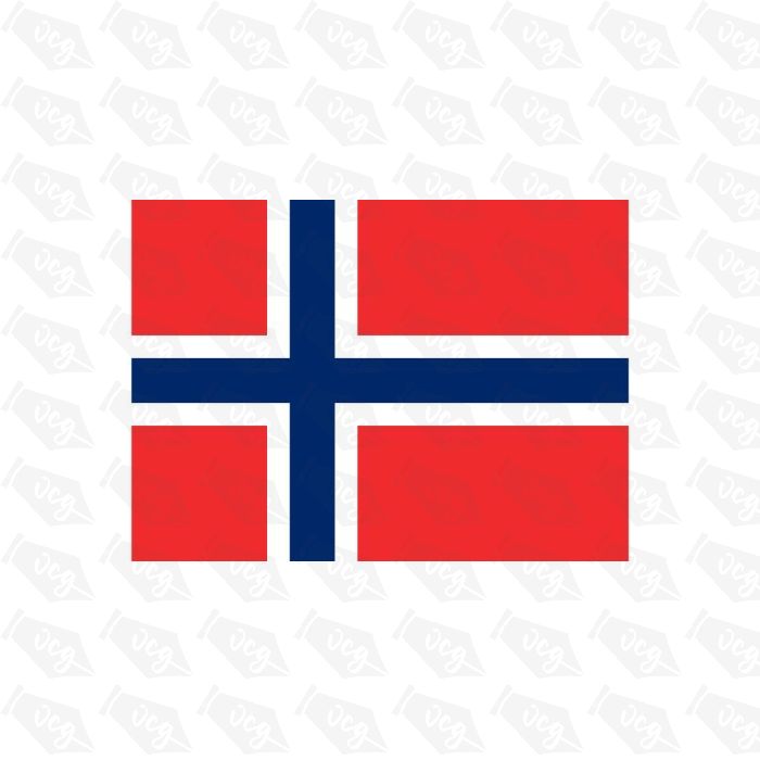 Jan Mayen Flag Sticker