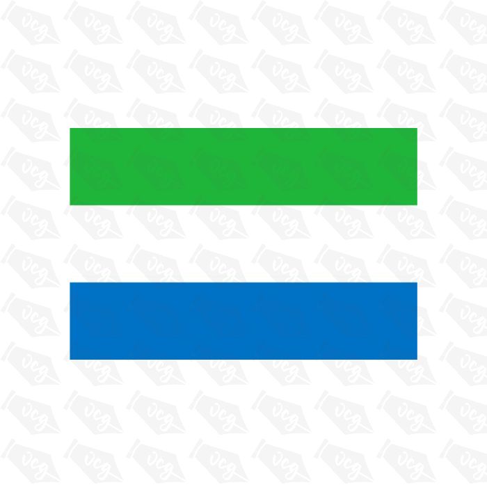 Sierrra Leone Flag Sticker
