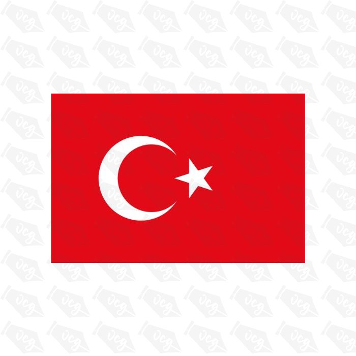 Turkey Flag Sticker