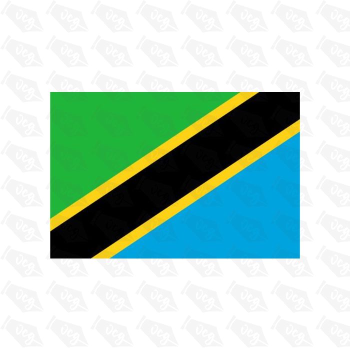 Tanzania Flag Sticker