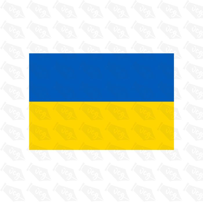 Ukraine Flag Sticker