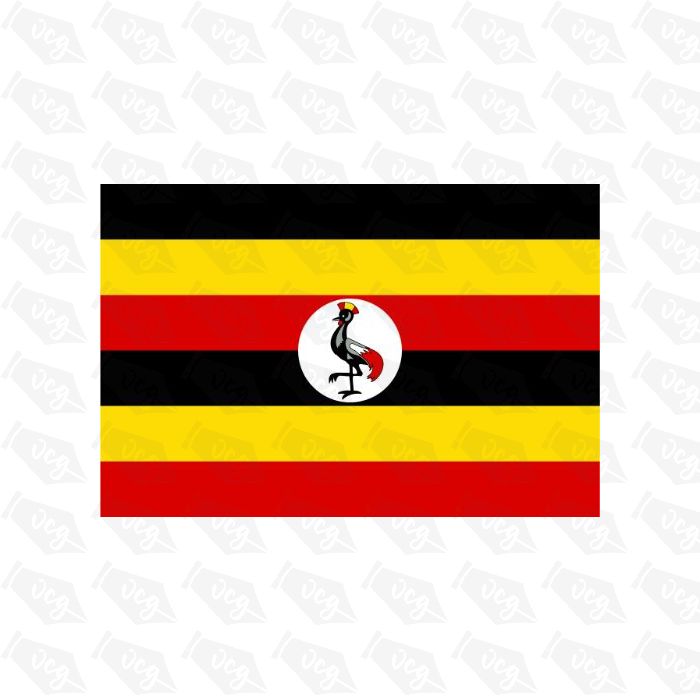 Uganda Flag Sticker