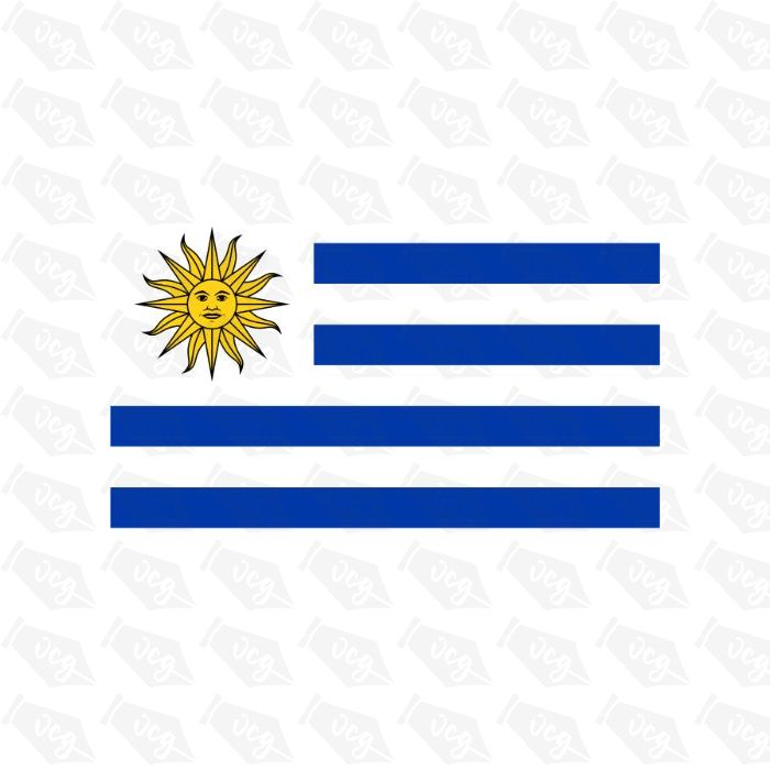 Uruguay Flag Sticker