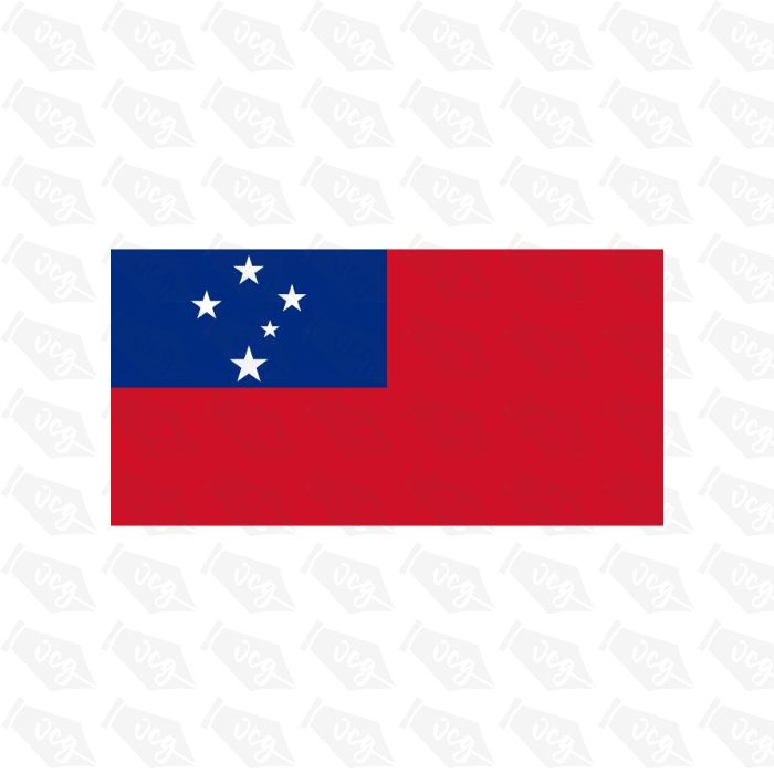 Samoa Flag Sticker